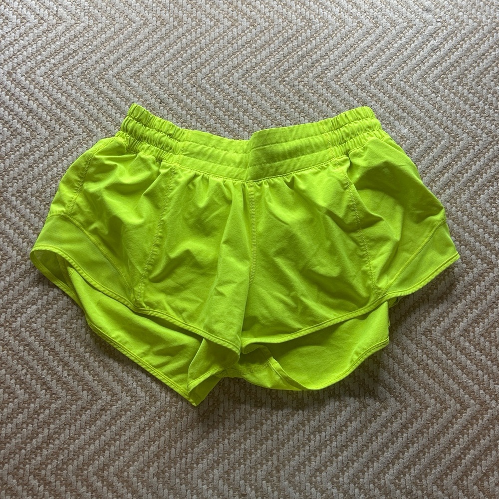Lululemon Hotty Hot Neon Women's Shorts